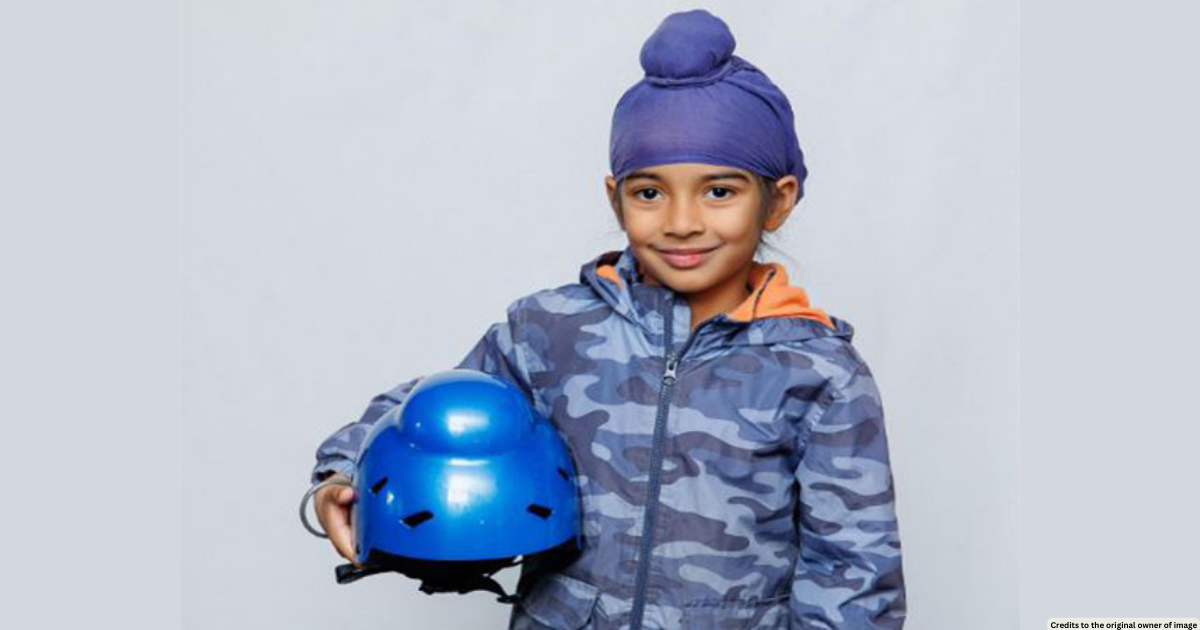 Canada: Sikh woman in Ontario creates turban-friendly helmet for her kids
